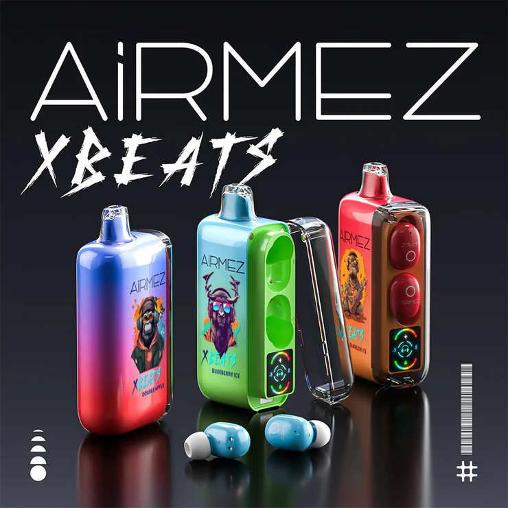 AiRMEZ Xbeats 40000 Puffs Einweg Kit mit TWS Earphones