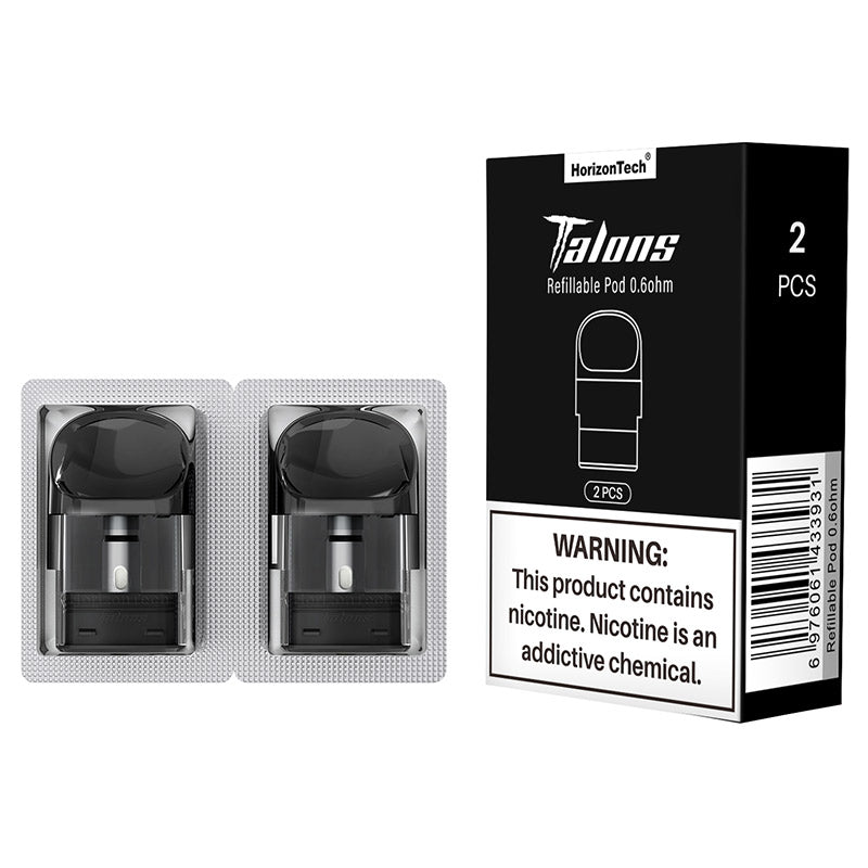 HorizonTech Talons / Talons TW Ersatz Pod Cartridge 2ml 2 Stück/Packung