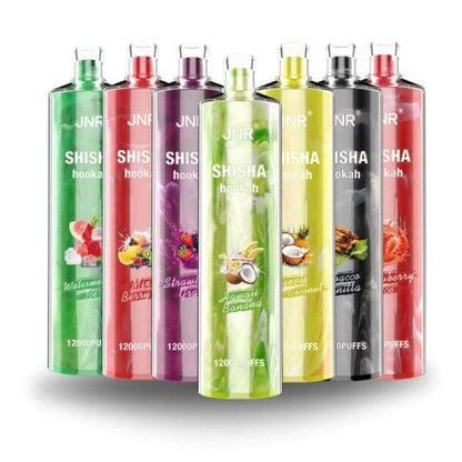 JNR Shisha Hookah 12000 Puffs DTL Wiederaufladbarer Einweg Vape