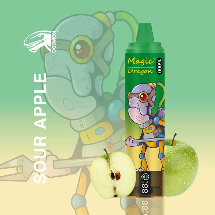 Komodo Magic Dragon 15000 Puffs Wiederaufladbares Einweg Disposable Kit (10 Stück/Packung)