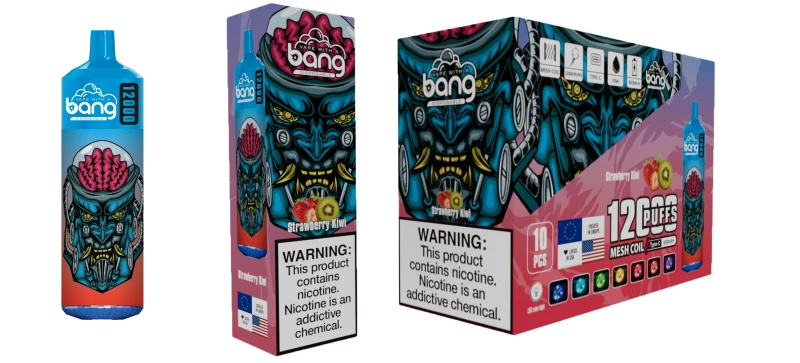 Bang 12000 Puffs Wiederaufladbares Einweg Kit 10 Stück/Packung