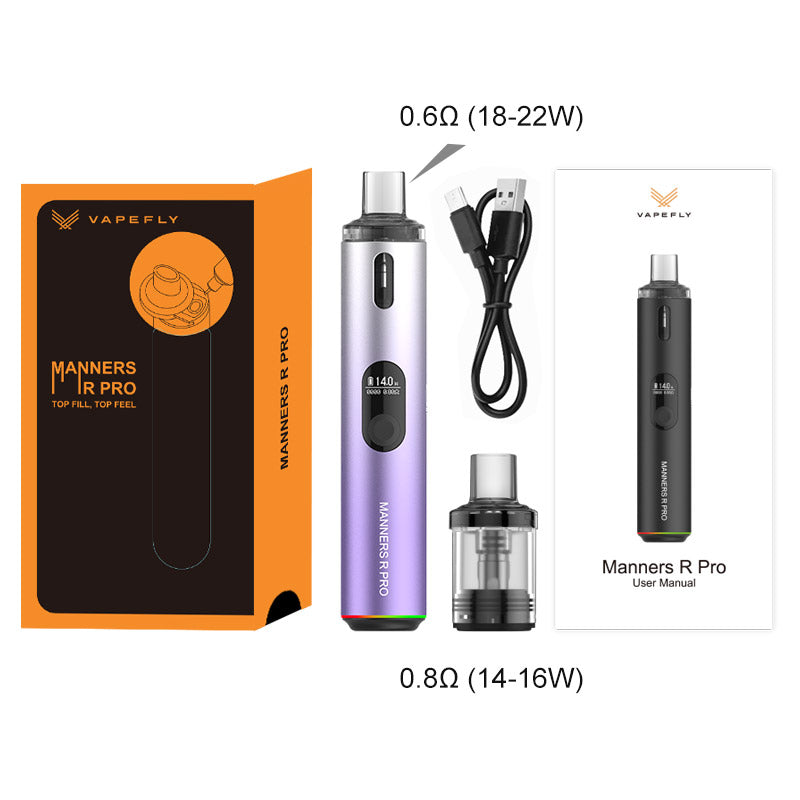 Vapefly Manners R PRO Pod Kit 1100mAh 2ml