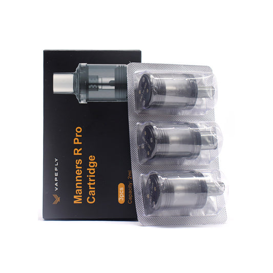 Vapefly Manners R PRO Ersatz Pod Kartusche 2 ml (3 Stück/Packung)