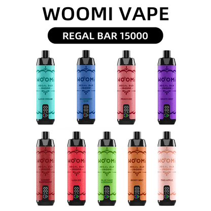 Woomi Shisha Regal Bar 15000 DTL Einweg Vape 10 Stück/Packung