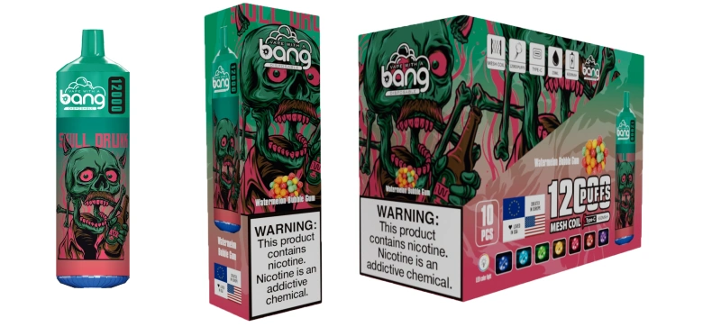 Bang 12000 Puffs Wiederaufladbares Einweg Kit 10 Stück/Packung