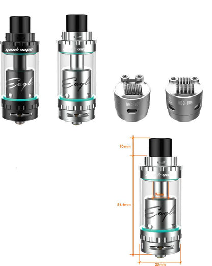 Geekvape Eagle Top Airflow (Luftstrom) Version Sub Ohm Tank Verdampfer - 6,0ml