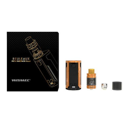 WISMEC Reuleaux RXGen3 Dual 230W TC Kit mit GNOME King Verdampfer - 5,8ml